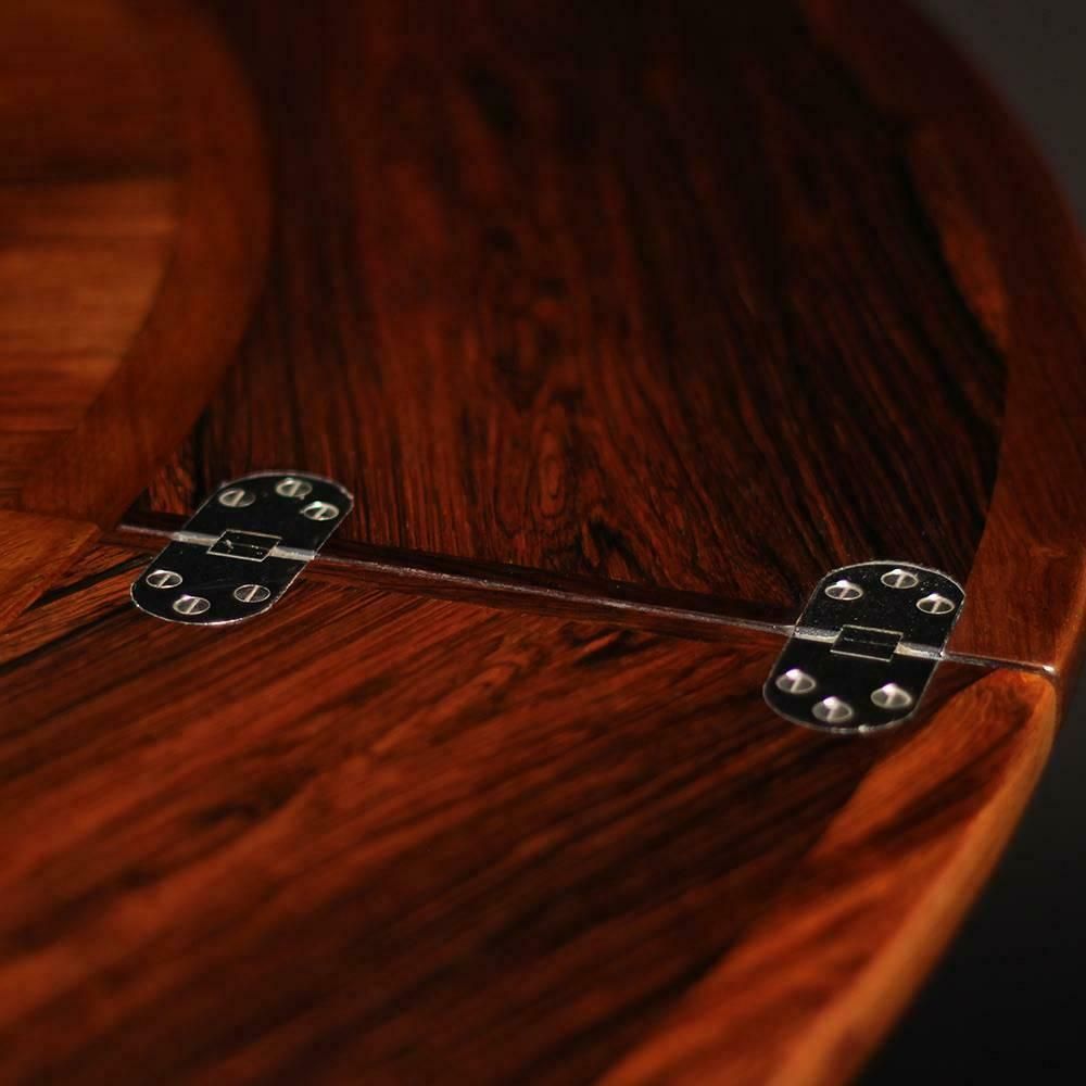 photo furniture Scandinavian Modern Rosewood Dining Table By Dyrlund Of Denmark.