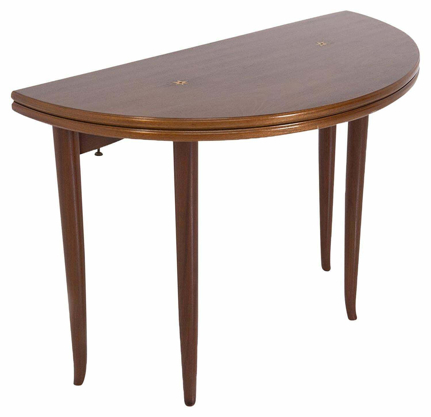 Rare Italian Console And Game Table Attr. To Paolo Buffa