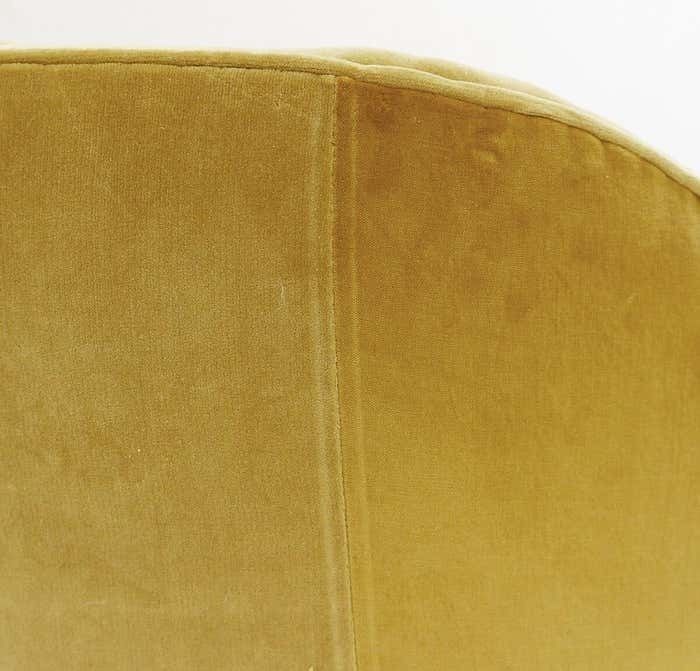 photo furniture Pair Of Velvet Armchairs In The Style Of Gio Ponti, Italy, 1950s
