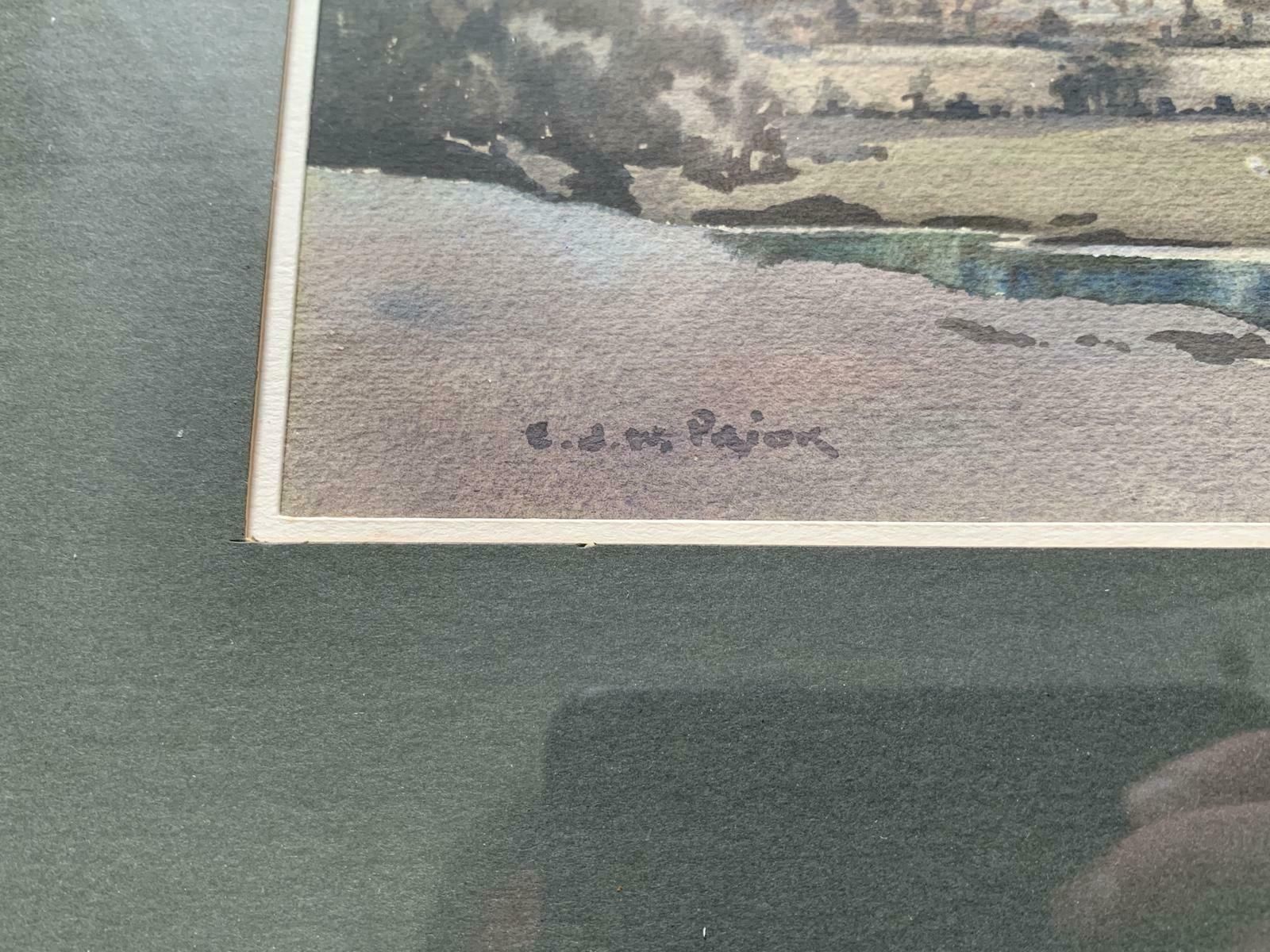 E.J.W. Prior 20th Century Watercolour Painting Of Lancashire Landscape photo 150.0