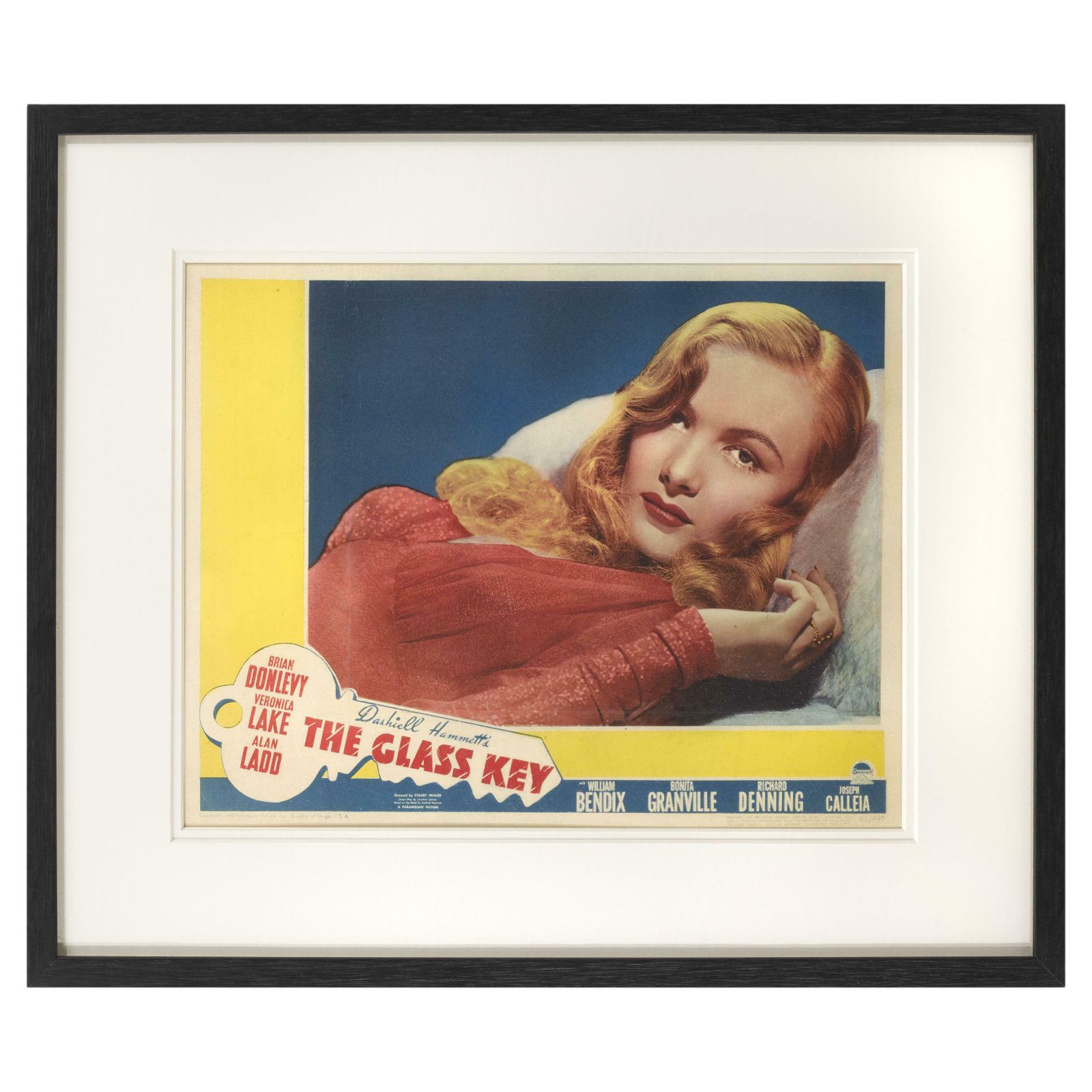 The Glass Key, 1940s, Vintage
