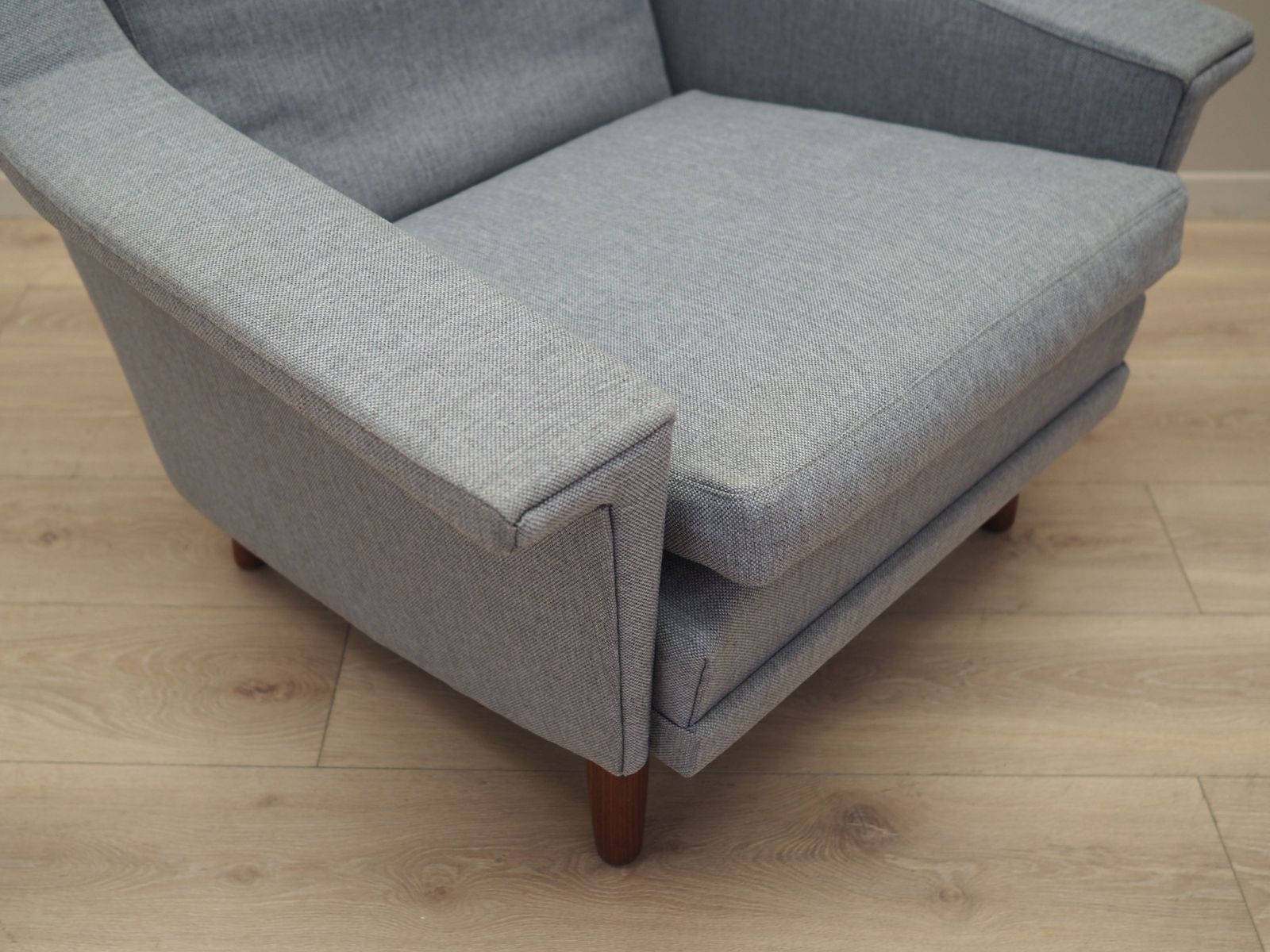 Grey Armchair, Danish Design, 1960s, Production: Denmark photo vintage
