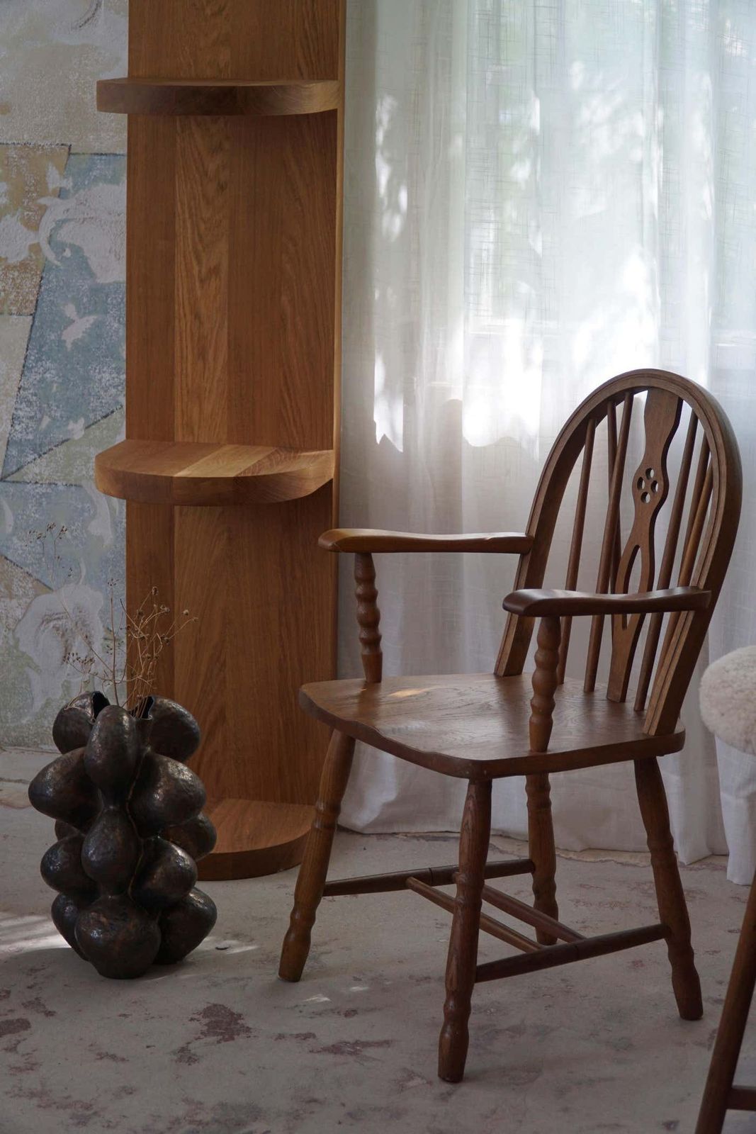 Windsor Armchair In Oak, English Edwardian, 19th Century photo for sale