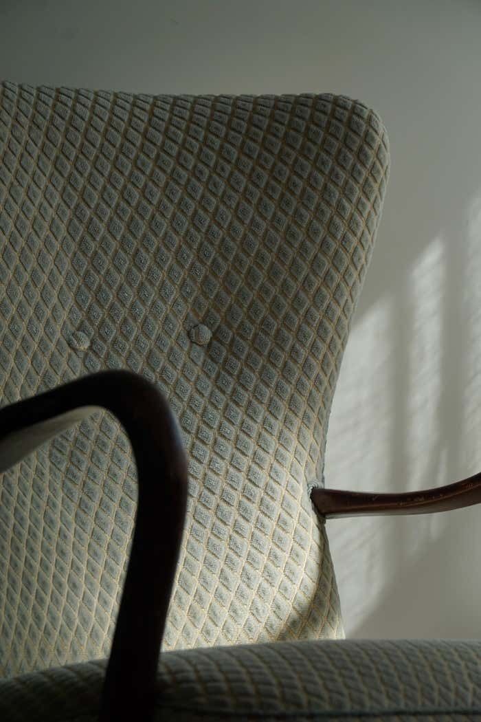Slagelse Møbelfabrik, Danish Modern Lounge Chairs With Footstool In Beech, 1960s photo 2174.0