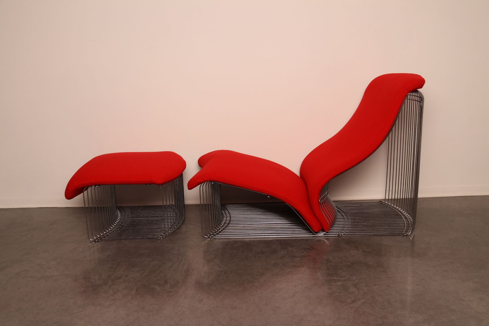 Lounge Chair  'Pantonova' By Verner Panton For Fritz Hansen  Denmark   1970's photo vinterior
