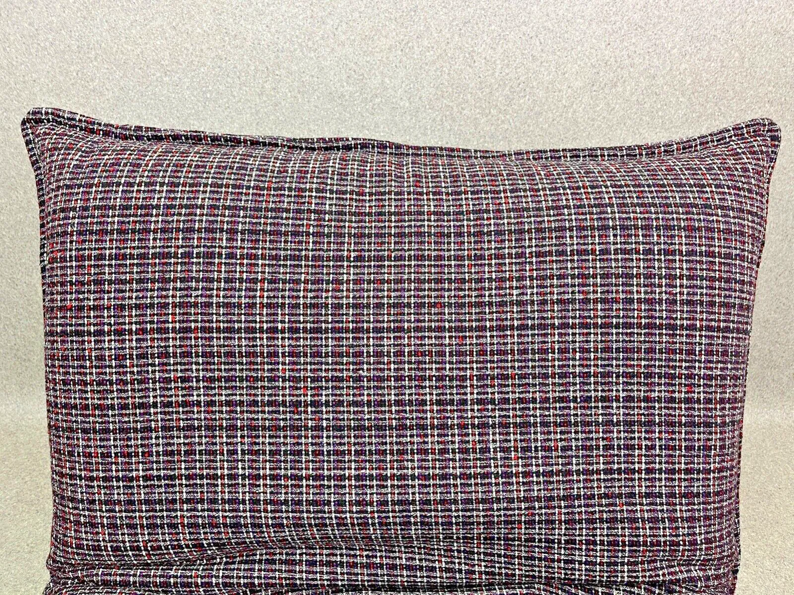 Vintage Pillow Chair And Footstool 1980s photo vintage