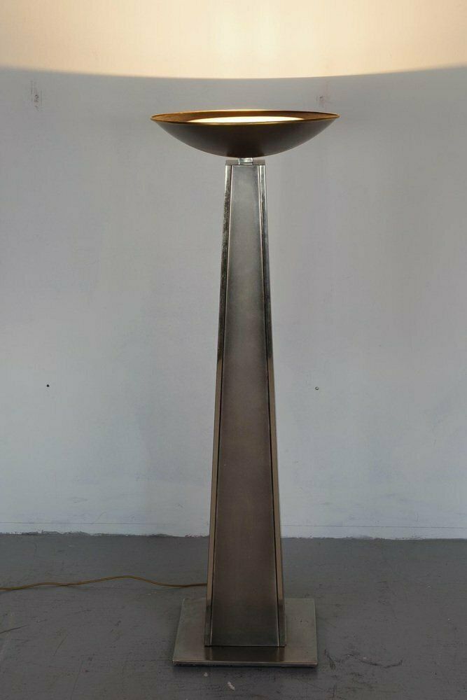 Regency Uplighter By Belgo Chrome For Belgo Chrom / Dewulf Selection, 1980s photo for sale