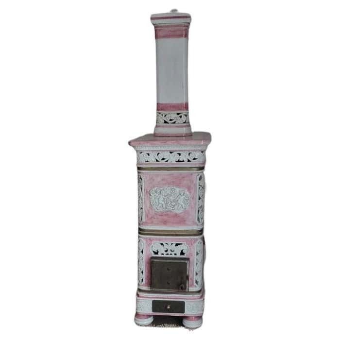 Majolica Pink Stove From Florence photo furniture