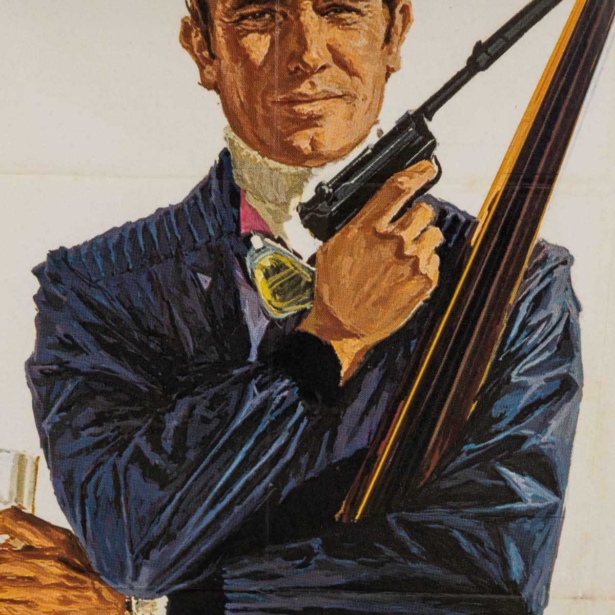Art Original French Release James Bond On Her Majesty's Secret Service Poster C.1969 photo