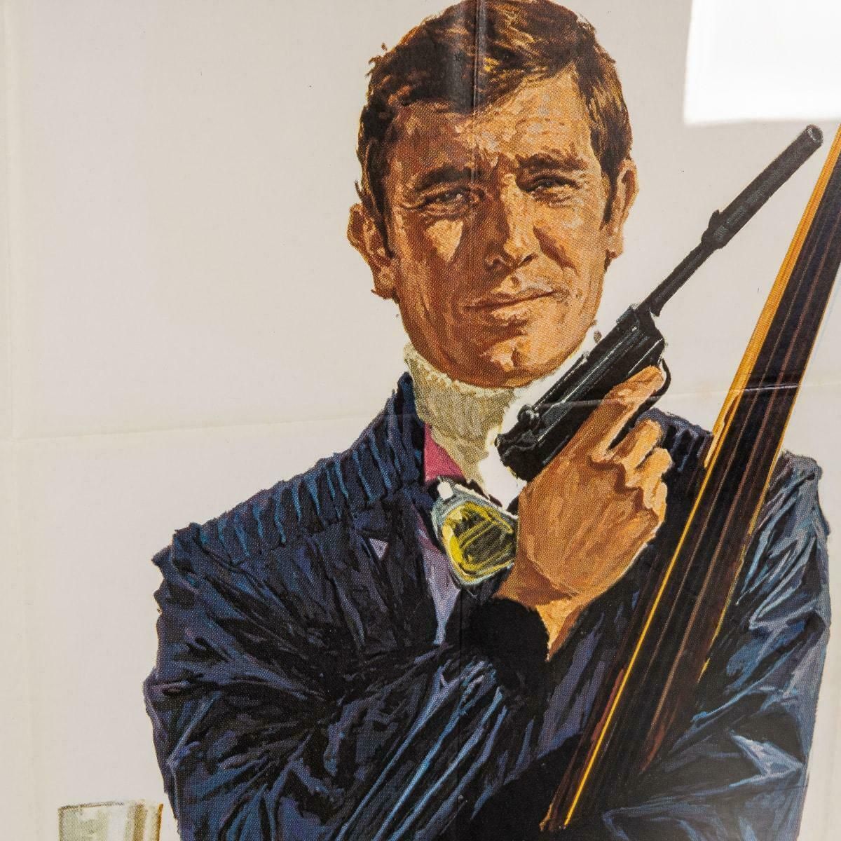 photo vintage Original French Release James Bond On Her Majesty's Secret Service Poster C.1969