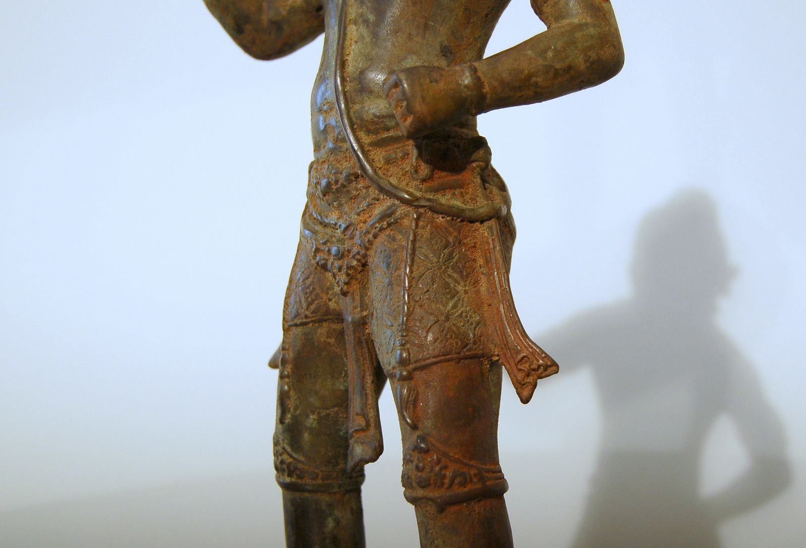 photo furniture Bronze Sculpture   Ayutthaya Thai Warrior   15th / 16th Century