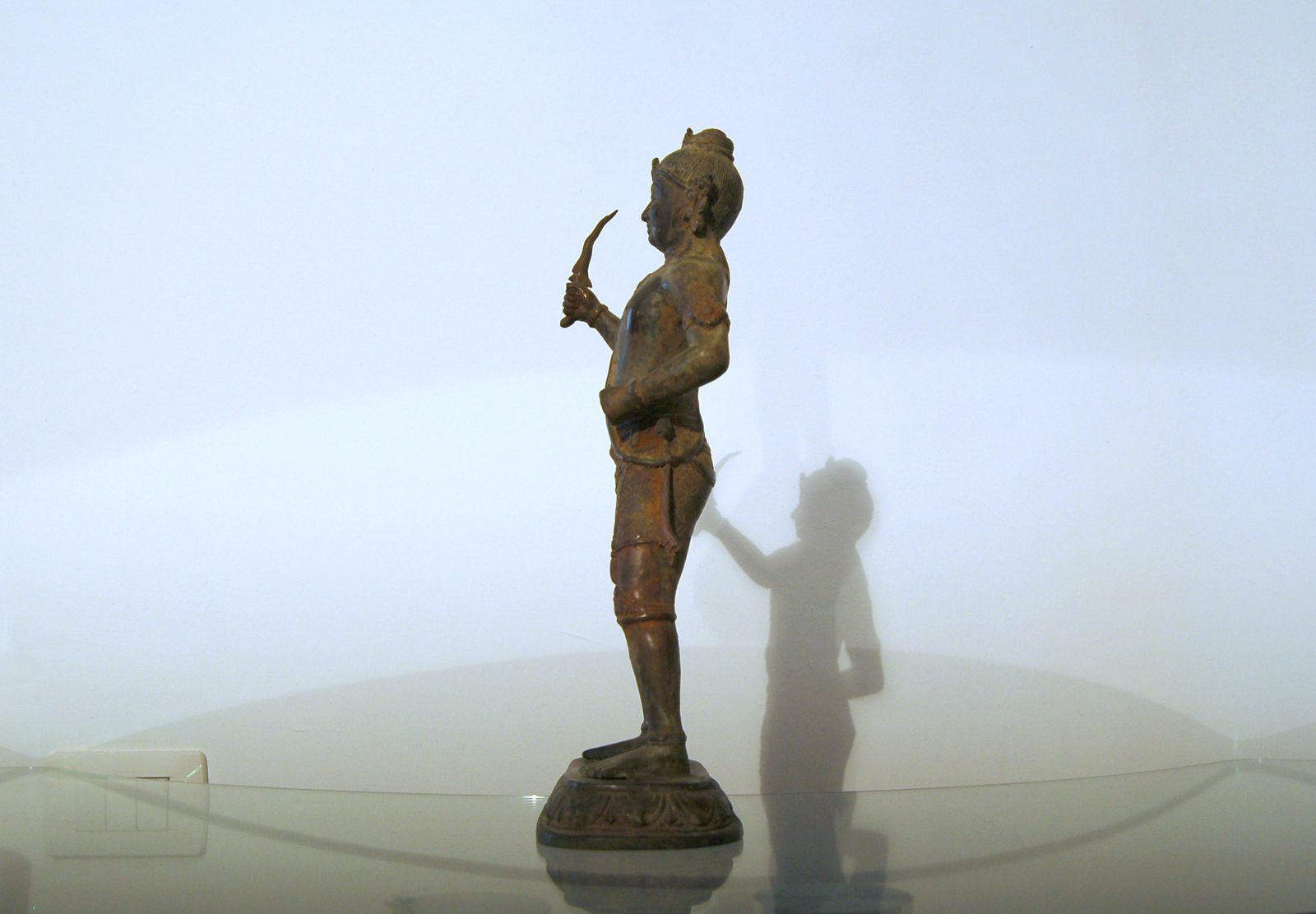 Bronze Sculpture   Ayutthaya Thai Warrior   15th / 16th Century photo vinterior