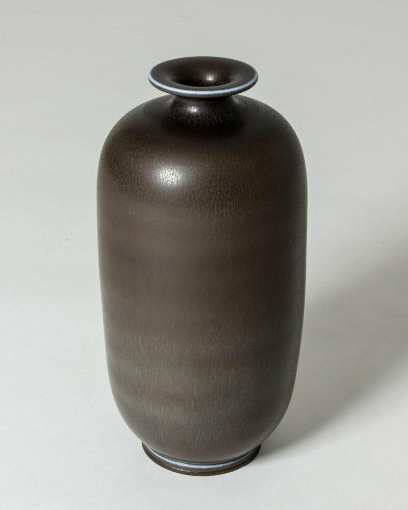 Stoneware Vase By Berndt Friberg From Gustavsberg, 1950s photo for sale
