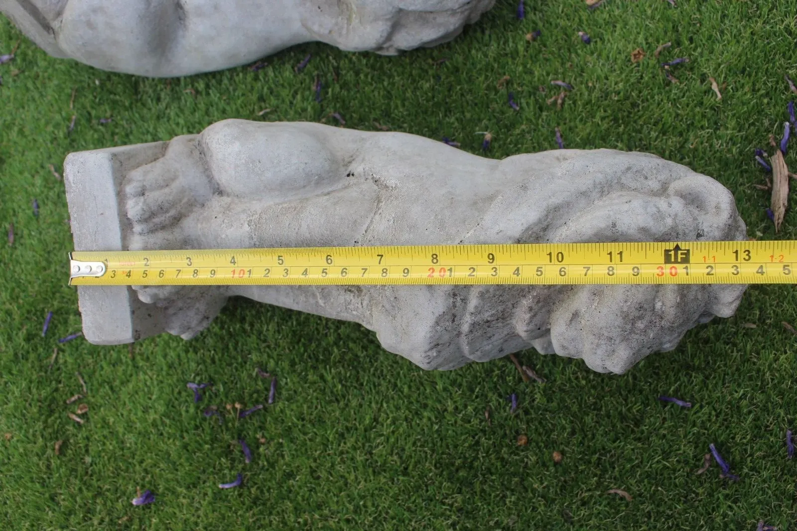 Pair Of Stone Lions Ornaments   Gardens Interio photo buy