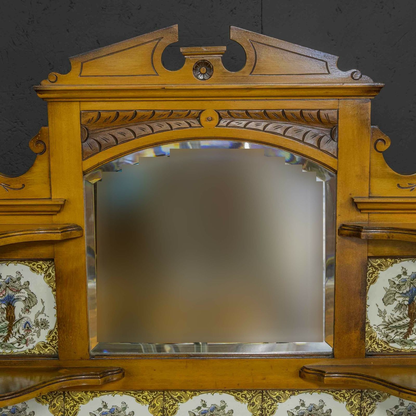 photo for sale Edwardian Birch Washstand