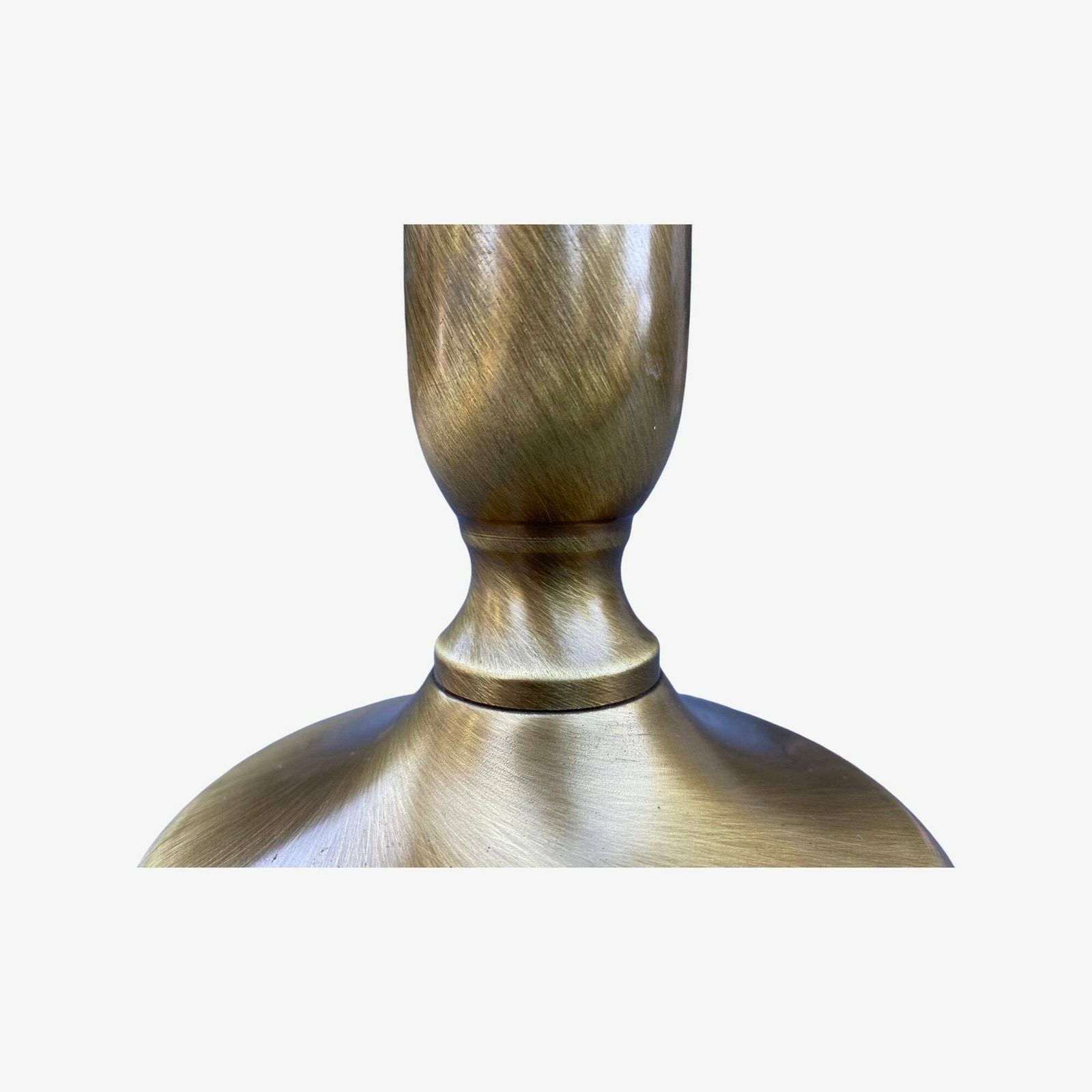 Italian Table Light | Vintage Table Lamp Made From Brushed Brass | Mid Century Modern Lighting   Retro Table Lamp / Vintage Night Light photo vintage