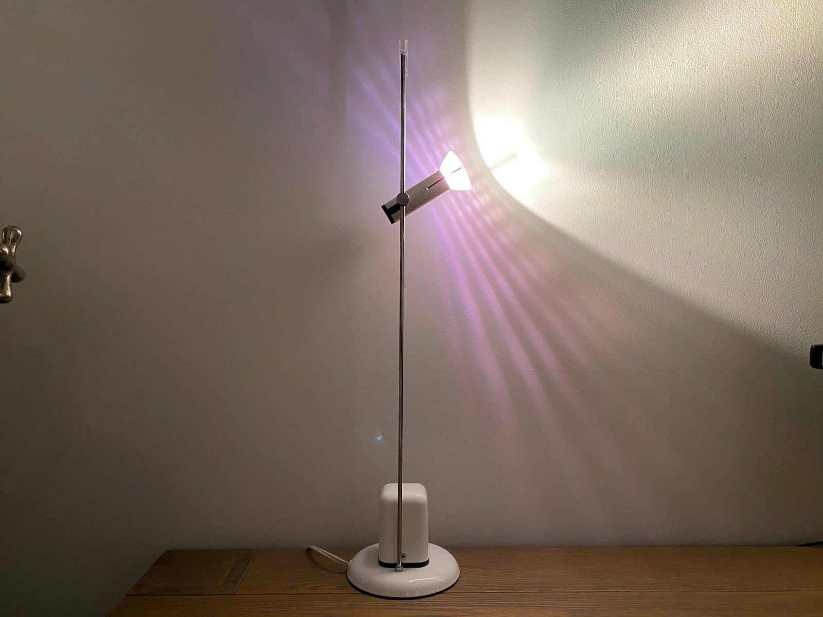 Rare 70s Vintage Designer Lamp | Cordless Dijkstra Model Design | Cordless Vintage Table Lamp | Retro Desk Lamp | Dutch Mid Century Design photo furniture