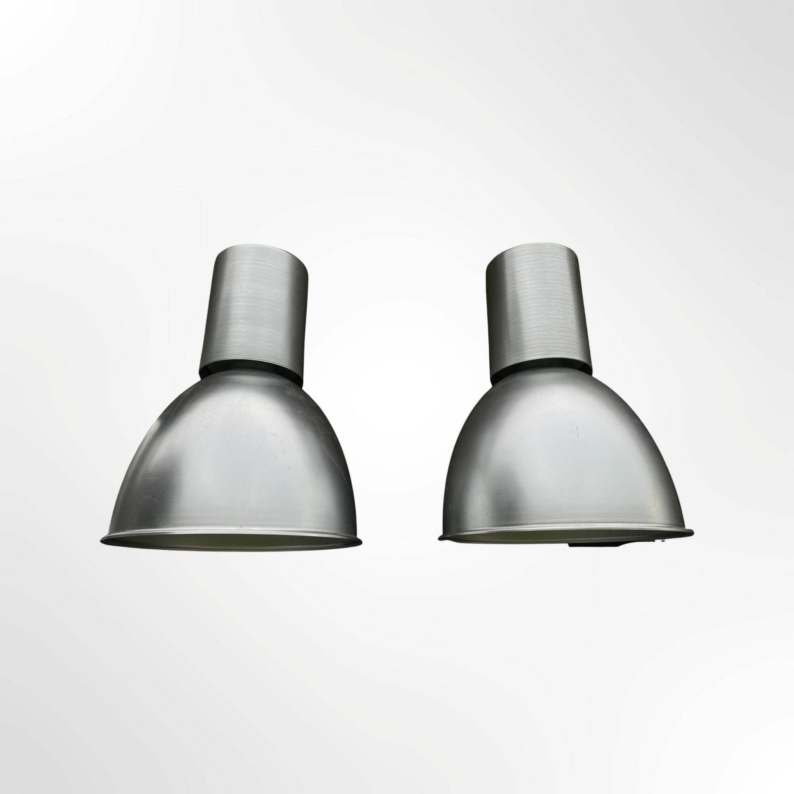 80s Industrial Philips Lights | Set Of 2 Dutch Vintage Design Lamps | Made In The EU | Big Metal Pendant Lamps | Philips Mpk 450 400 Model photo furniture