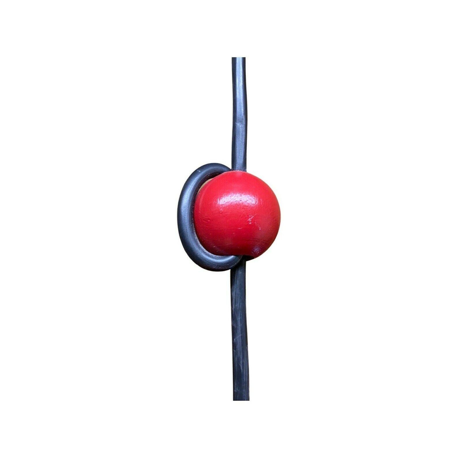 Retro Red Designer Pendant Light | Metal Hanging Vintage Designer Lamp From The Mid Century | Good Condition, 1960s photo for sale