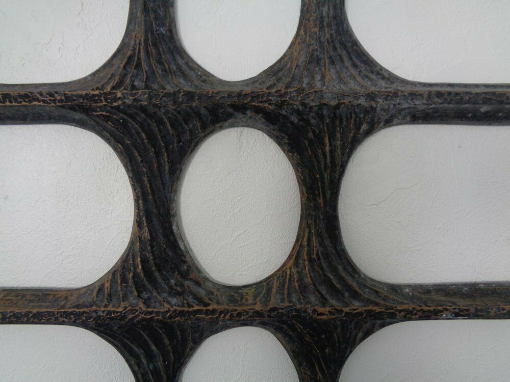 photo for sale Large German Brutalist Iron Wall Sculpture, 1960s
