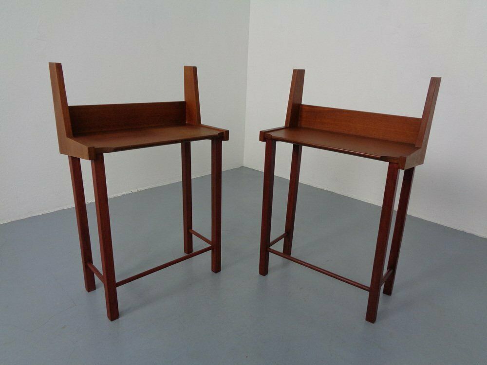 Danish Teak Nightstands, 1960s, Set Of 2 photo Furniture