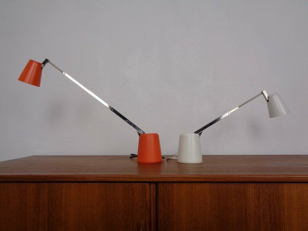 Adjustable Lampette Desk Lamps, Germany, 1960s, Set Of 2 photo furniture
