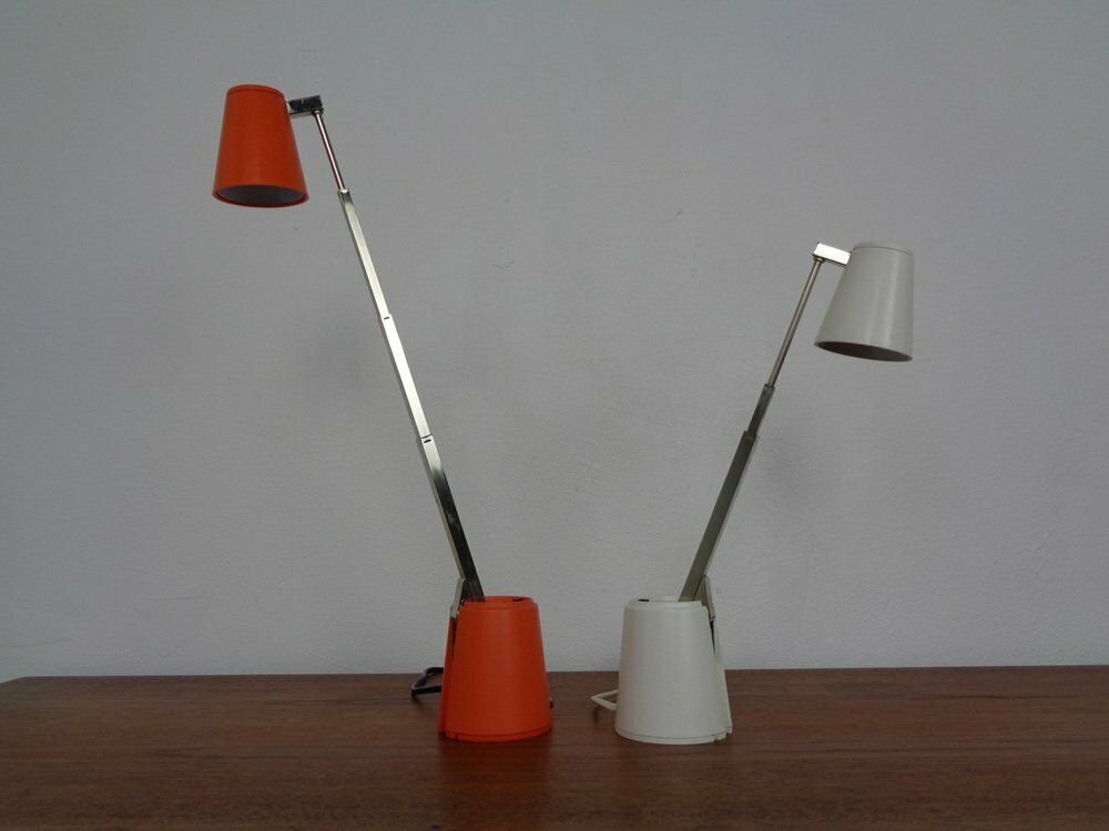 Adjustable Lampette Desk Lamps, Germany, 1960s, Set Of 2 photo buy