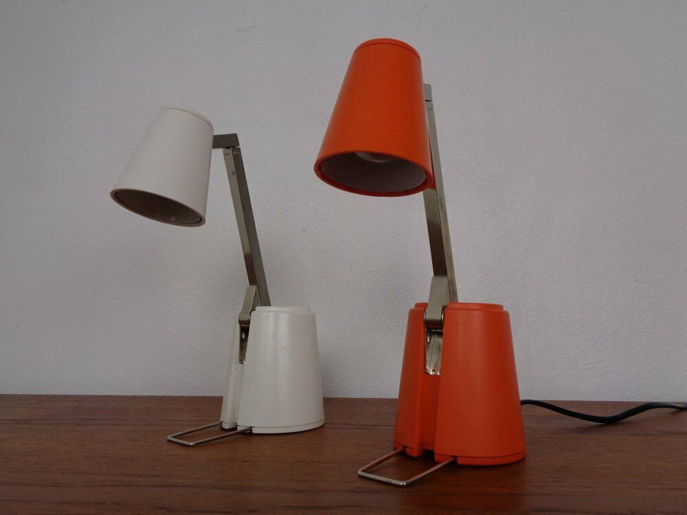 photo for sale Adjustable Lampette Desk Lamps, Germany, 1960s, Set Of 2