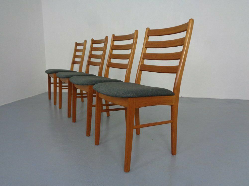 Danish Teak Dining Chairs By Korup Stolefabrik, 1970s, Set Of 4 photo Furniture
