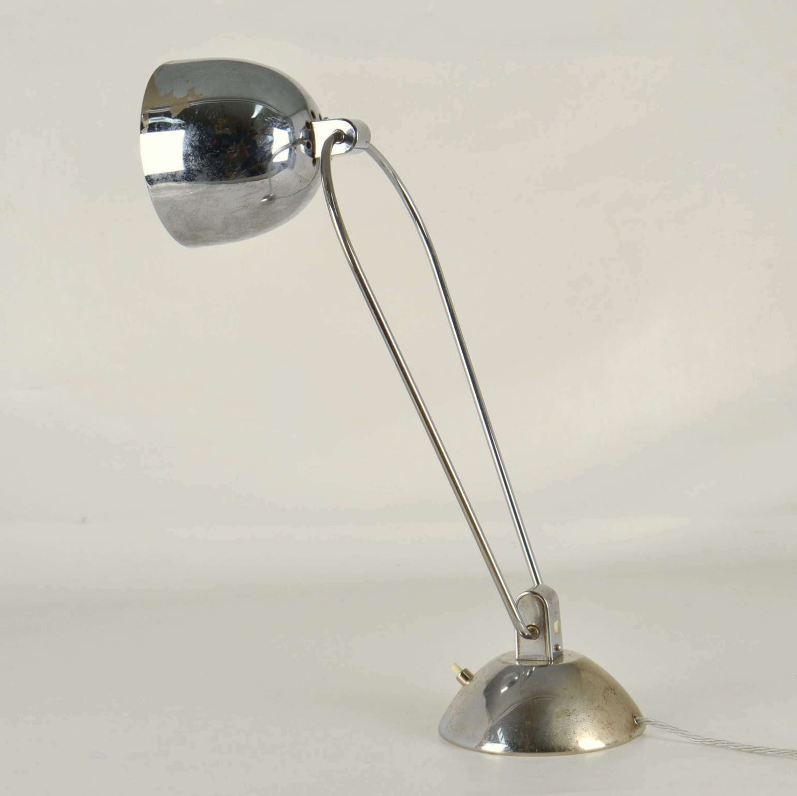 Modernist Desk Lamp Jumo Designed By Yves Jujeau And André Mounique photo vinterior