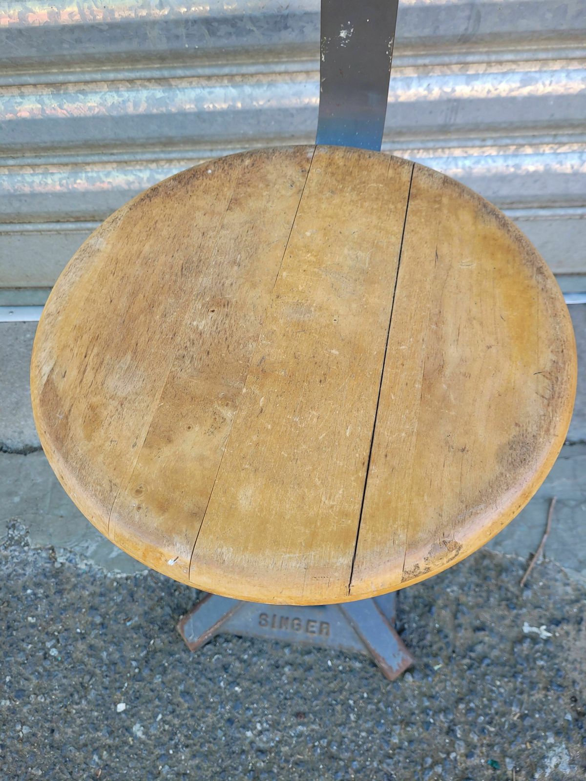 Singer Chair 1, 1950s, Vintage photo Furniture
