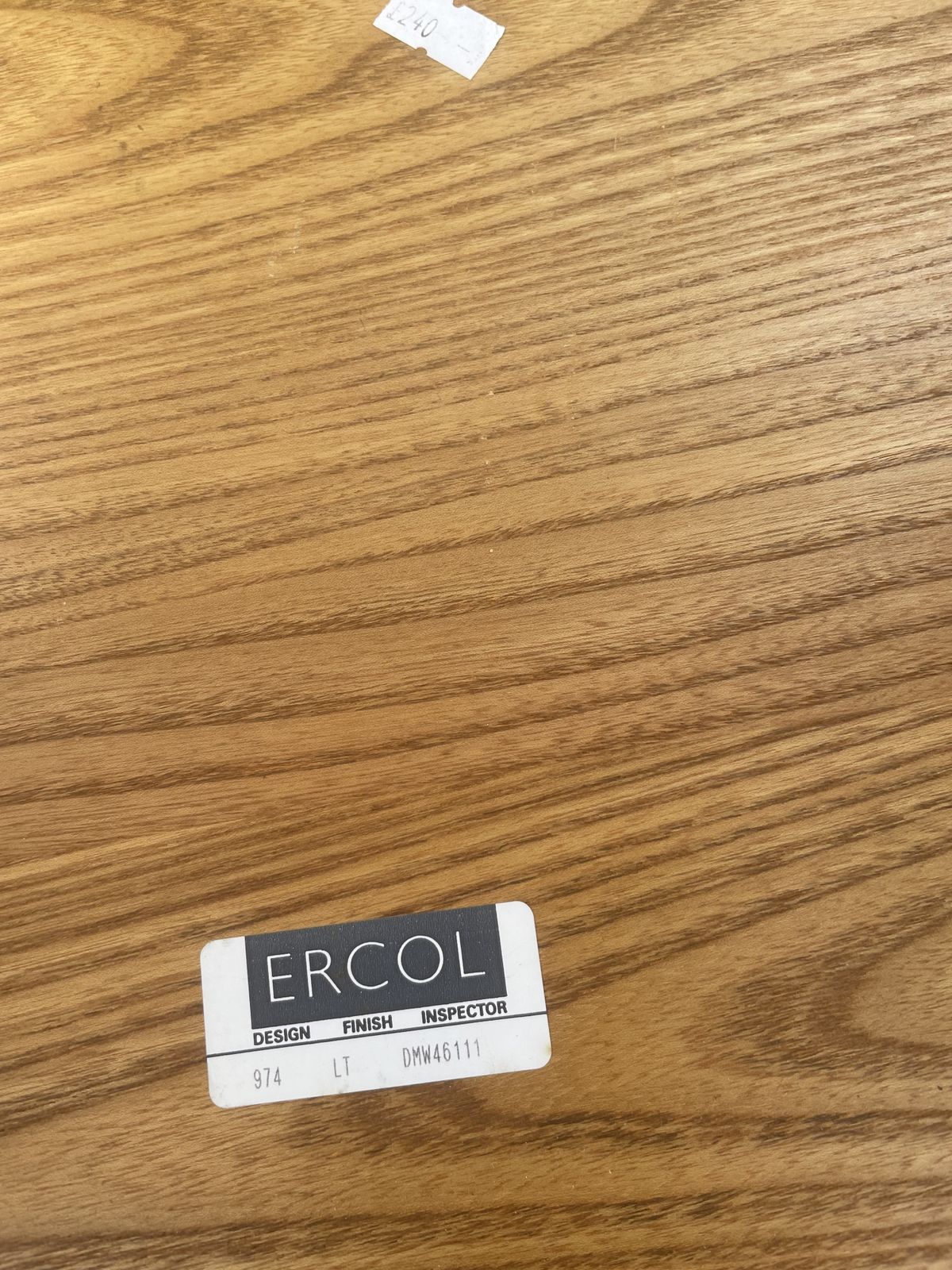 Mid Century Ercol Golden Dawn Blonde Magazine Rack photo for sale