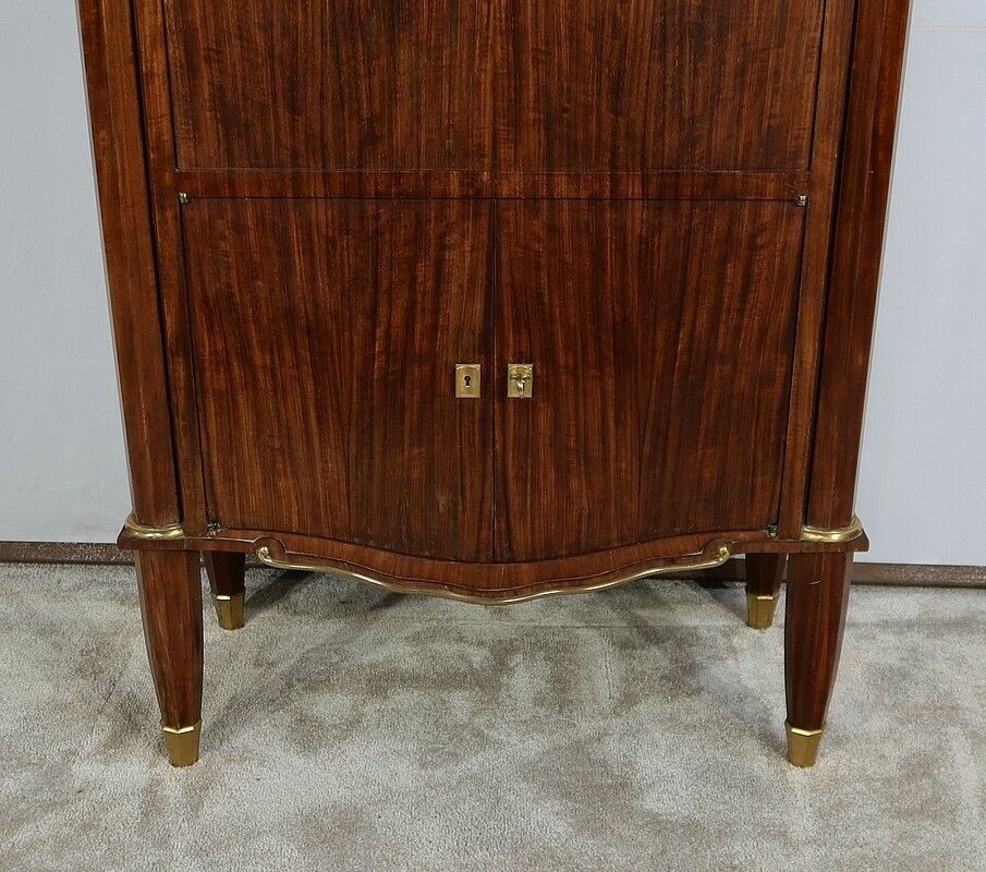 Furniture Secretaire In Precious Wood, Signed J. Leleu, Art Deco – 1940 photo