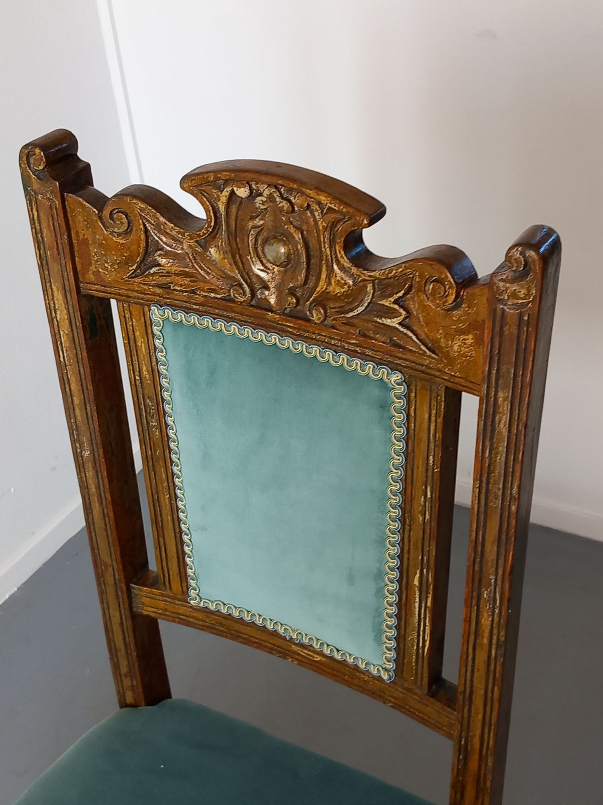 Occasional Chair, 1800s, Oak, Antique photo 235.0