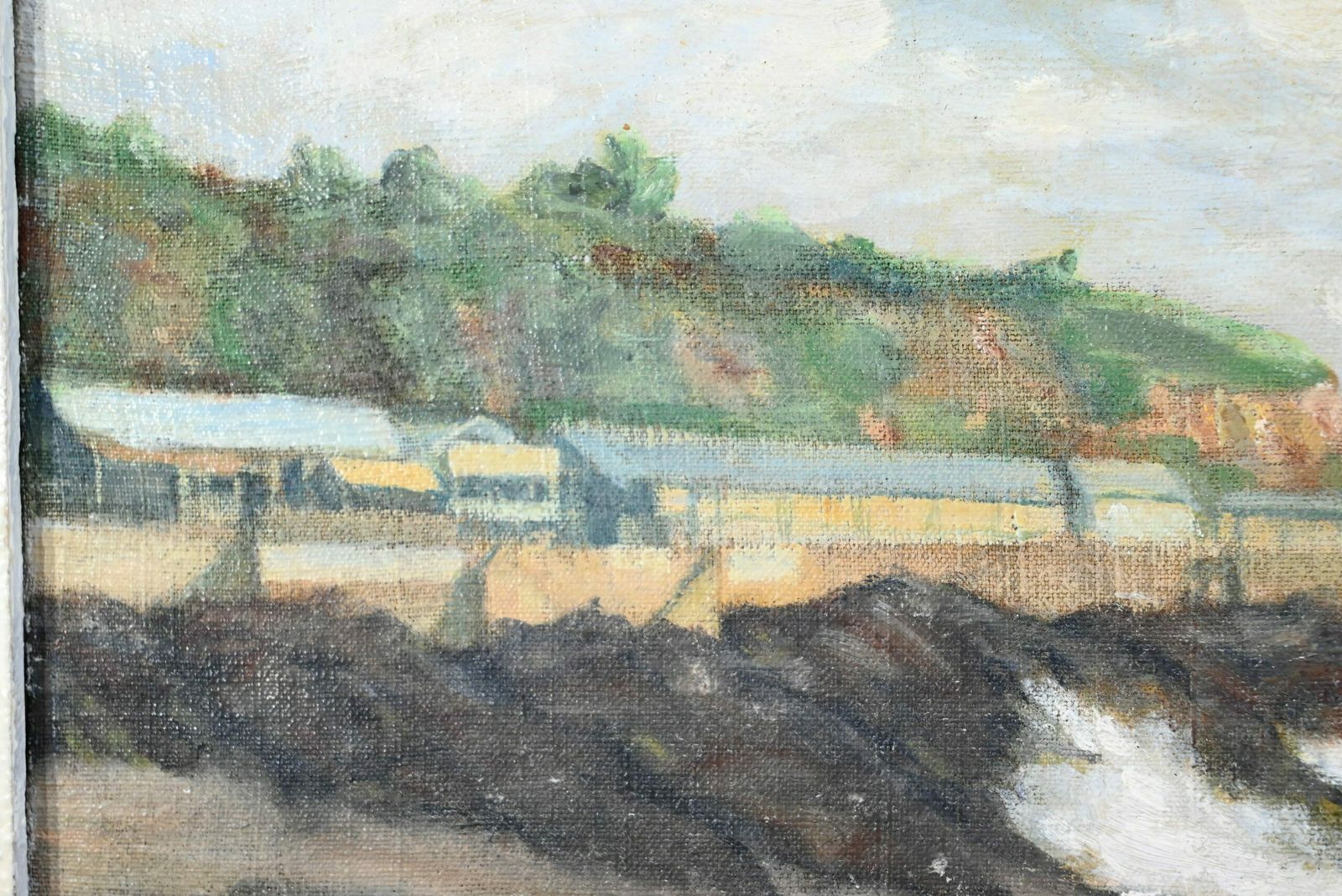 Oil On Canvas, Signed A. Le Guen   2nd Part 20th Century photo vinterior