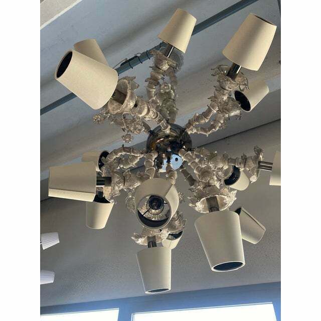 Contemporary Sputnik Ca' Rezzonico Murano Glass Chandelier photo for sale