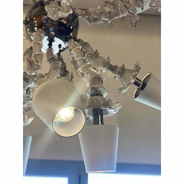 Lighting Contemporary Sputnik Ca' Rezzonico Murano Glass Chandelier photo