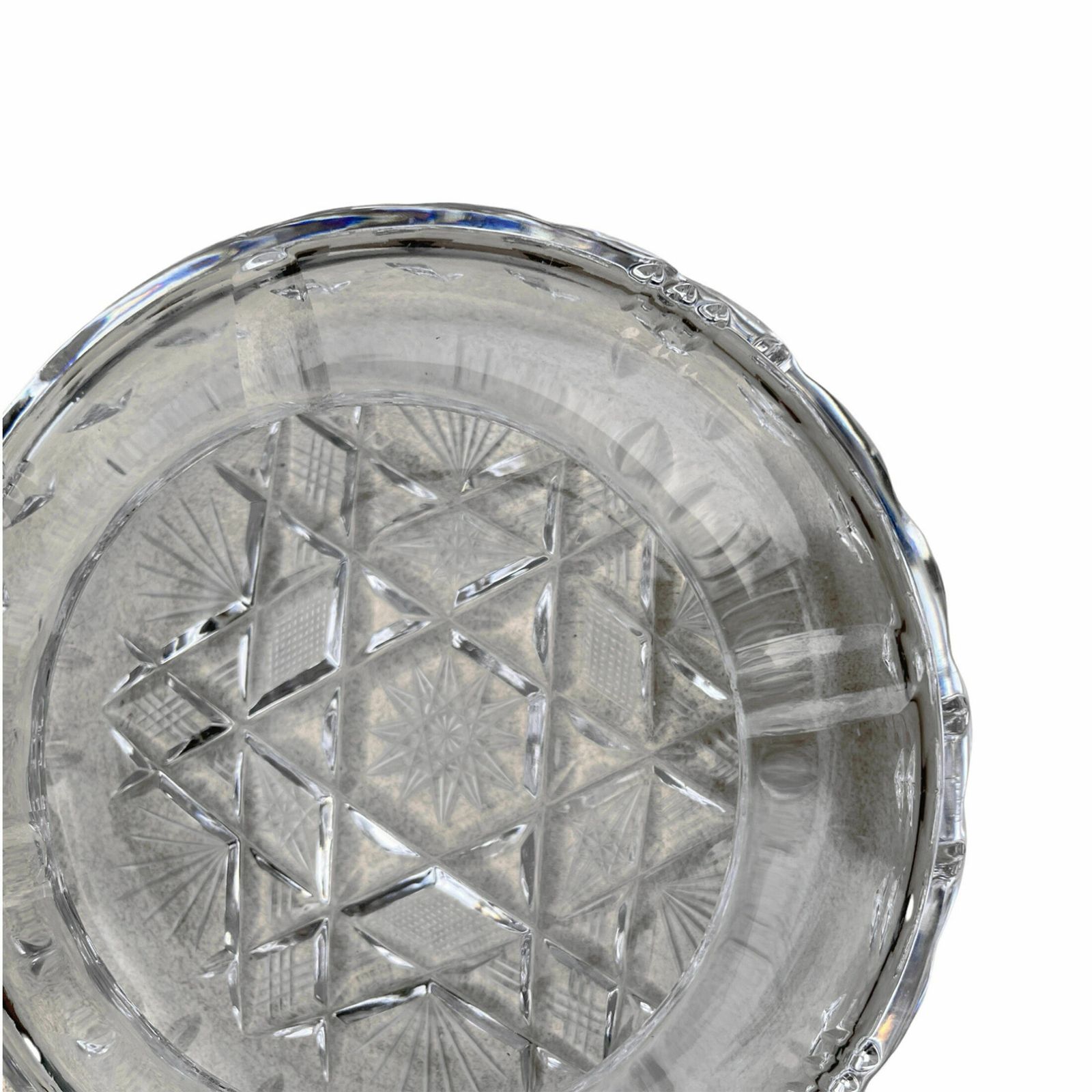 Large Crystal Ashtray From Huta Szkła Julia, Poland, 1980s. photo 78.0