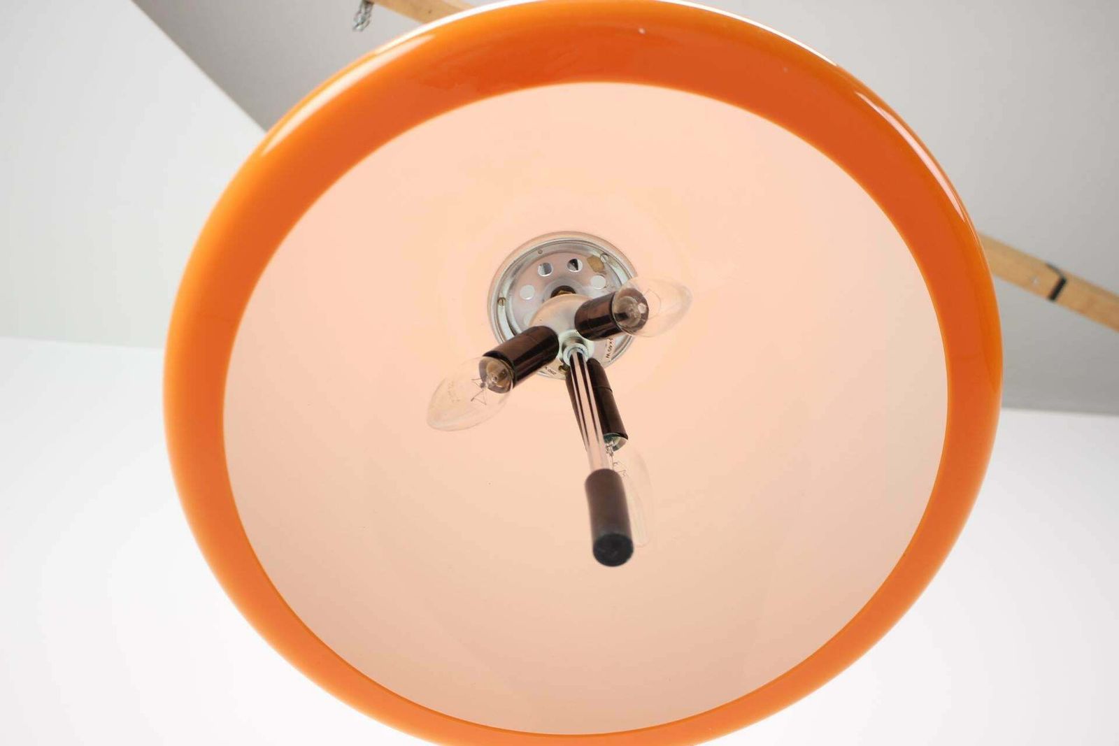 Mid Century Hanglamp Van Harvey Guzzini Voor Meblo, Italië photo for sale