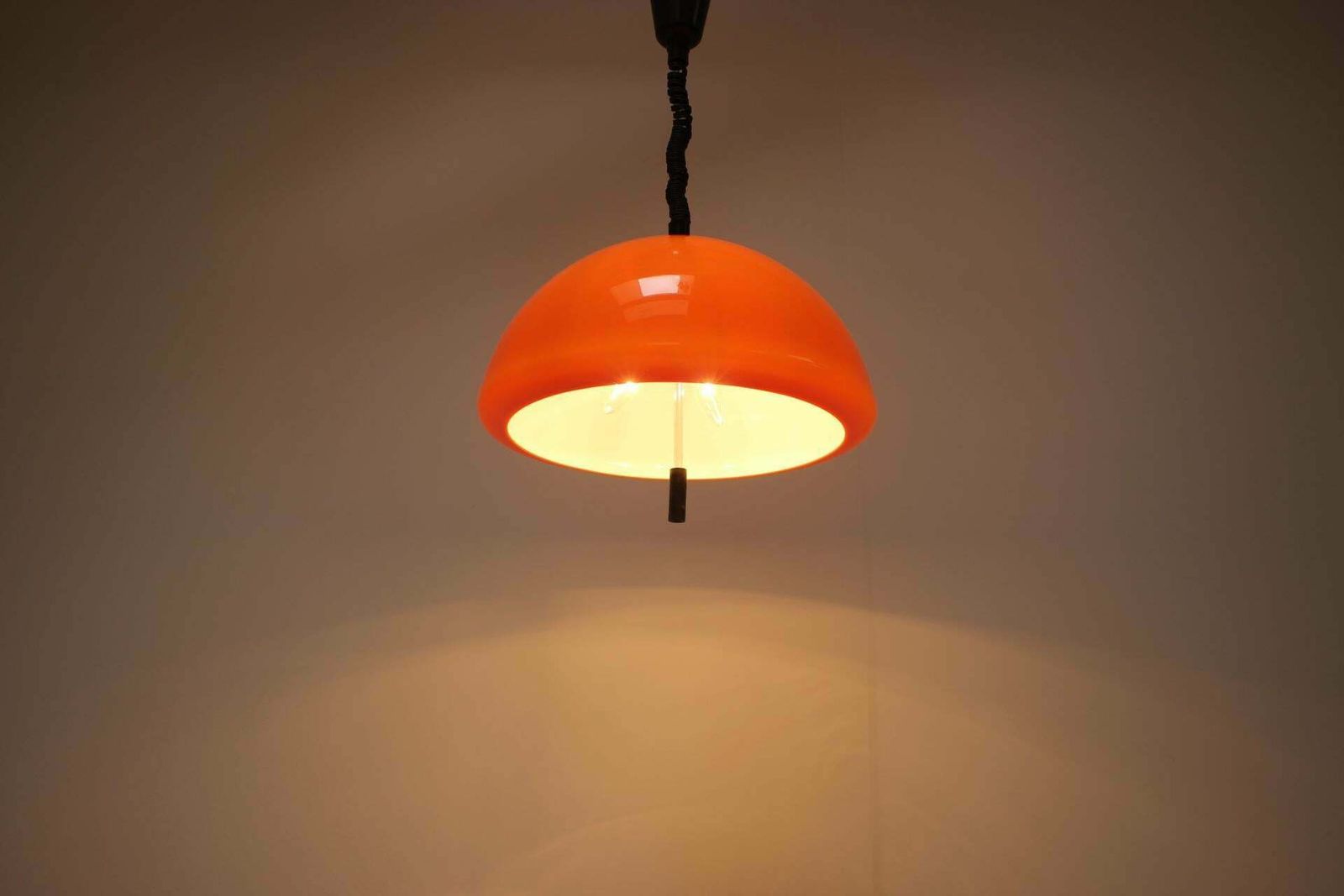 Midcentury Pendant By Harvey Guzzini For Meblo, Italy photo 396.0