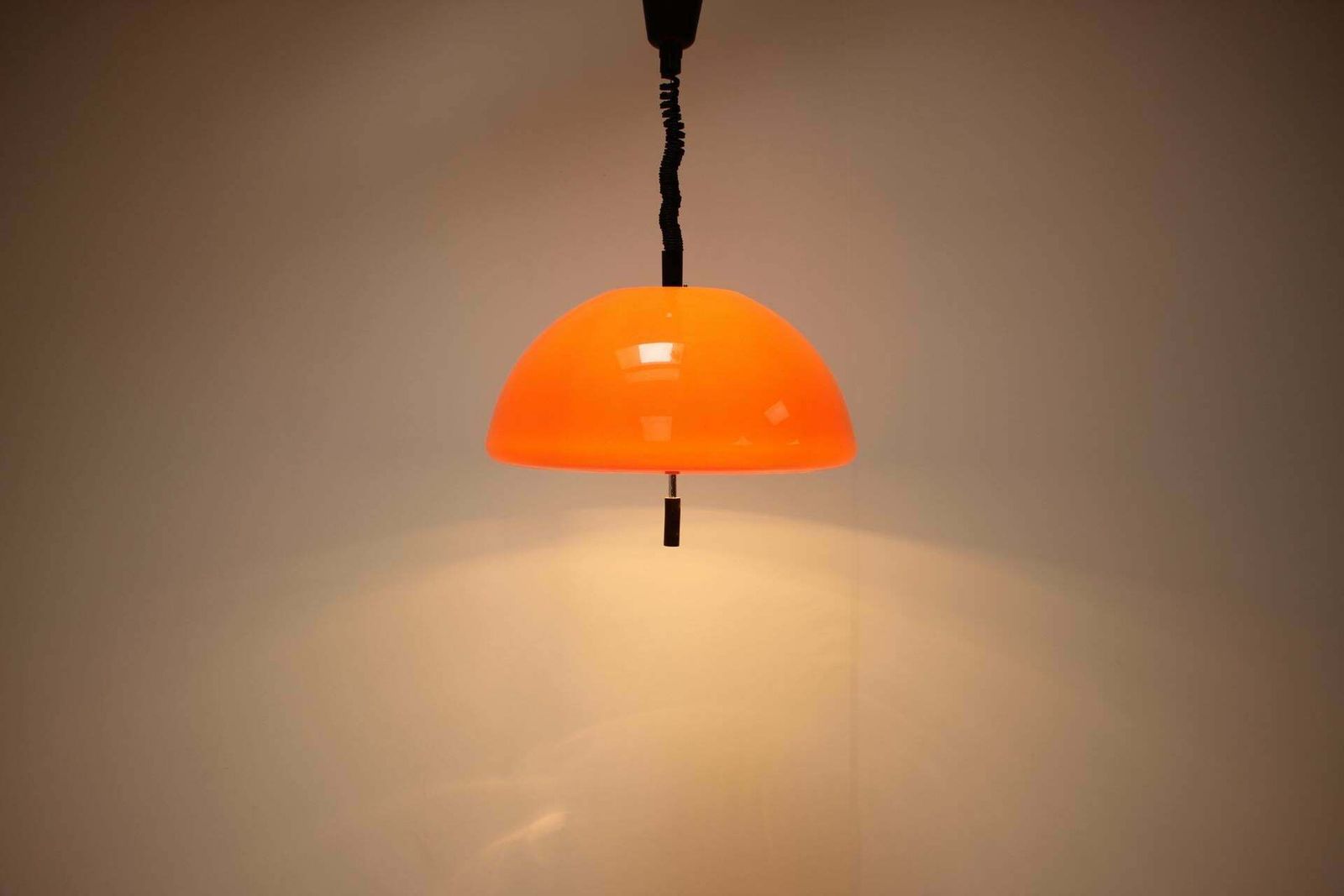 Mid Century Hanglamp Van Harvey Guzzini Voor Meblo, Italië photo vinterior