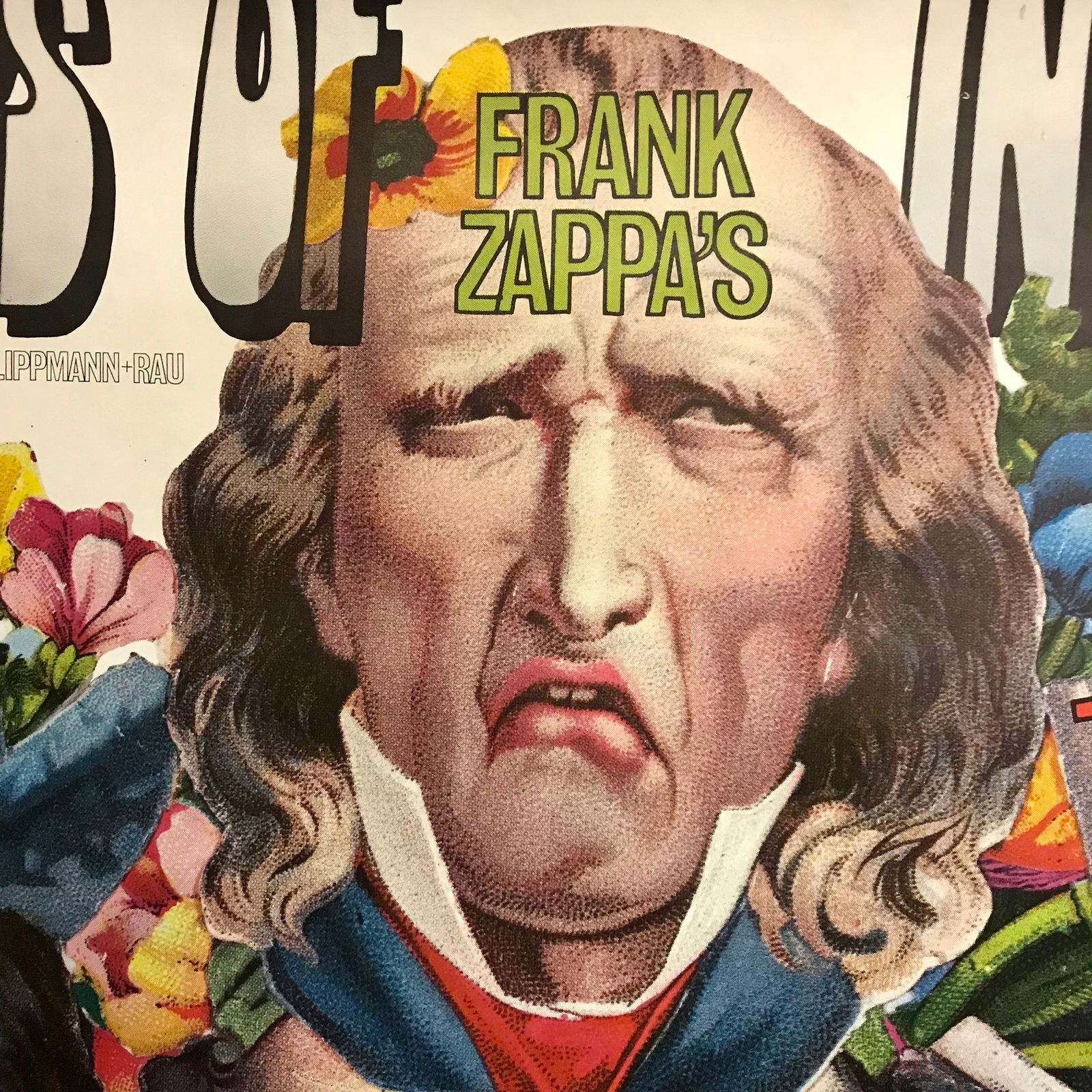 photo for sale Large Rare And Stunning Frank Zappa 1971 Concert Poster