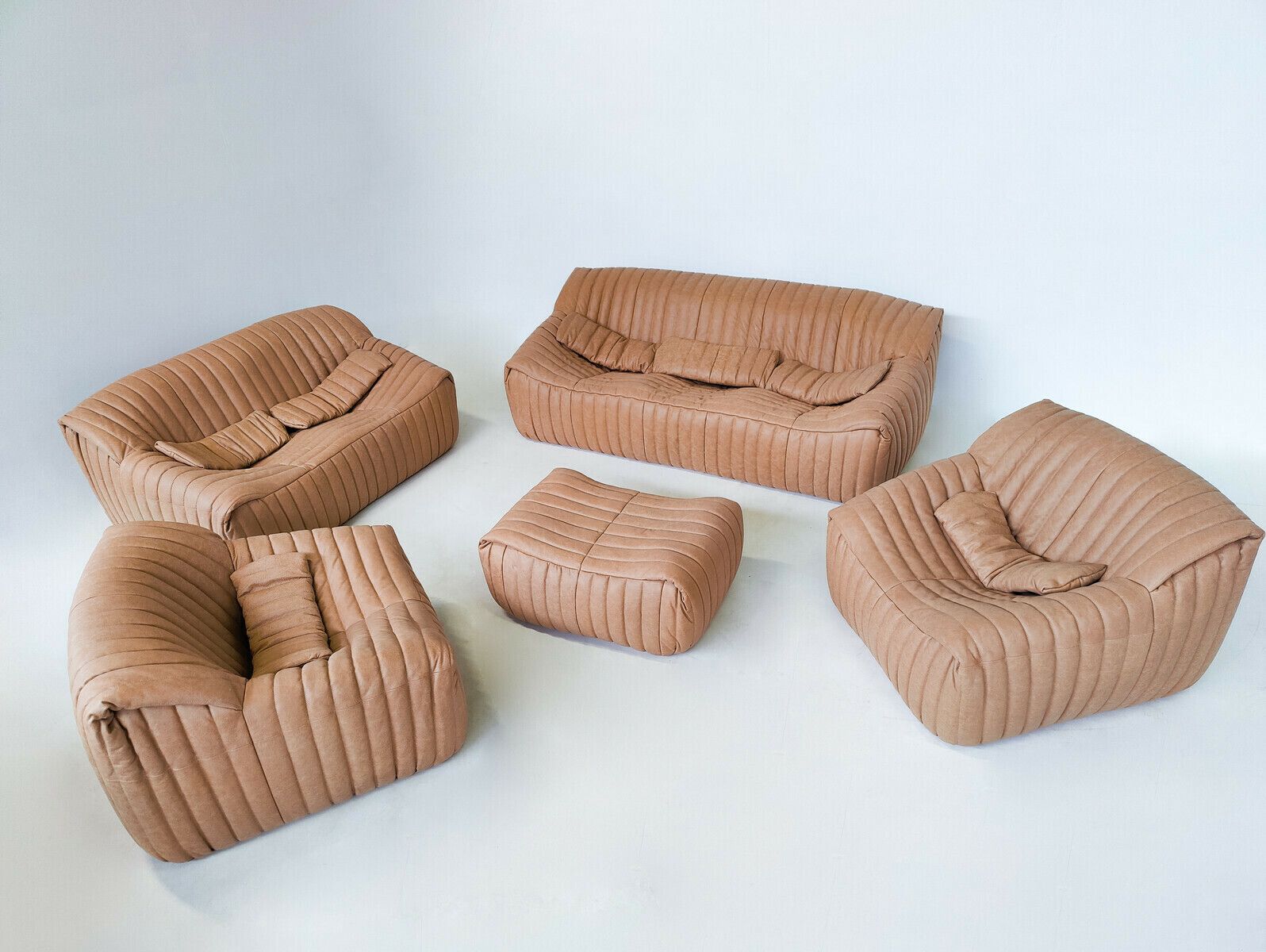 Mid Century "Sandra" Seating Set By Annie Hieronimus For Ligne Roset photo for sale