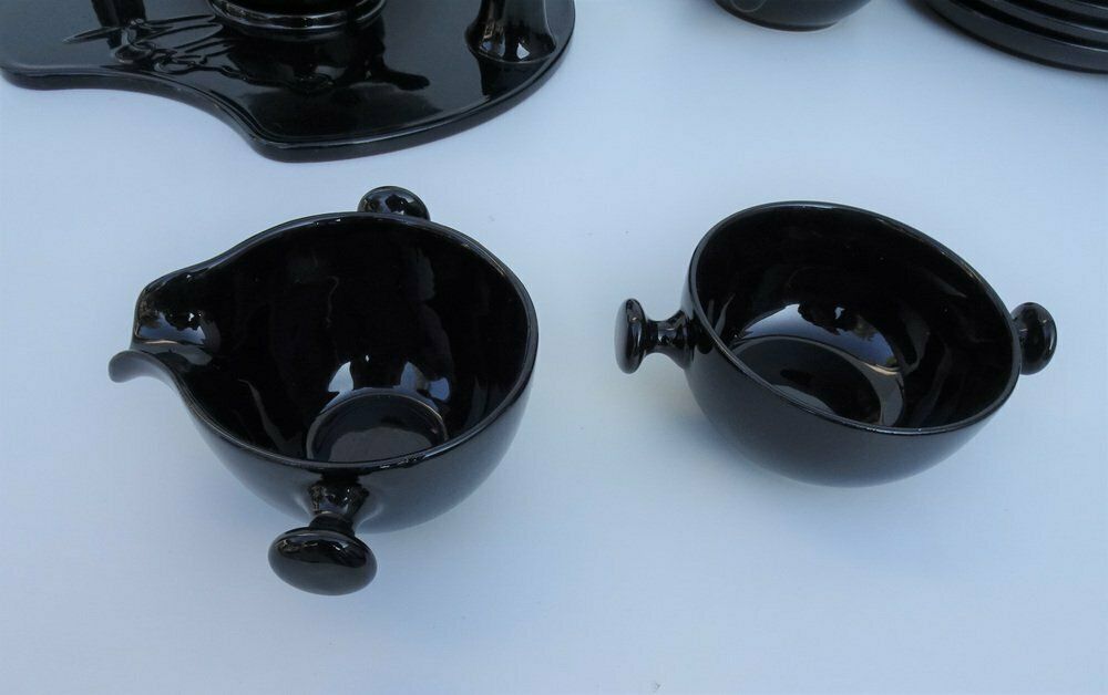 photo for sale Model Zen Tea Service By Luigi Colani, Friesland, Germany, 1980s, Set Of 23