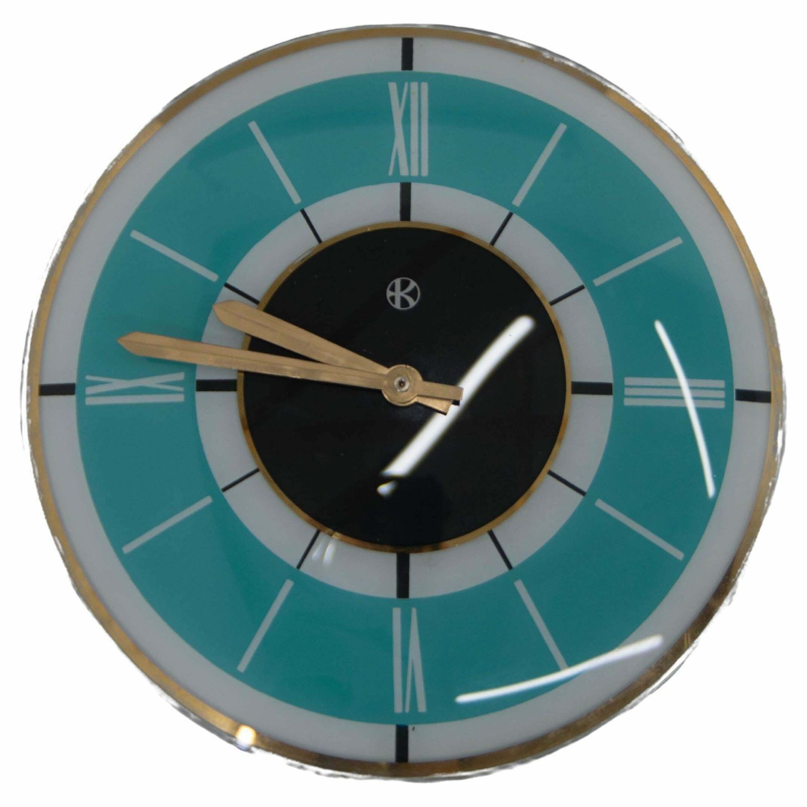 Mid Century Wall Clock By Klenoty, Czechoslovakia, 1960s