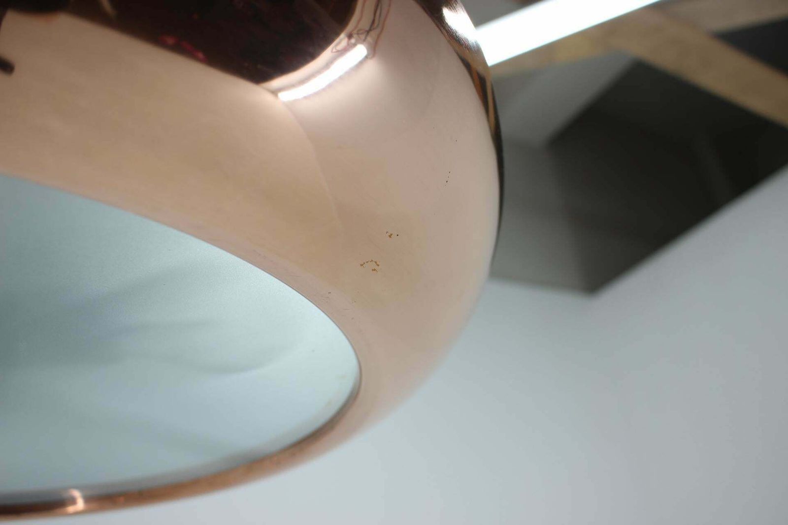 1930s Bauhaus / Functionalist Copper Chandelier Ufo By Josef Hurka photo Lighting