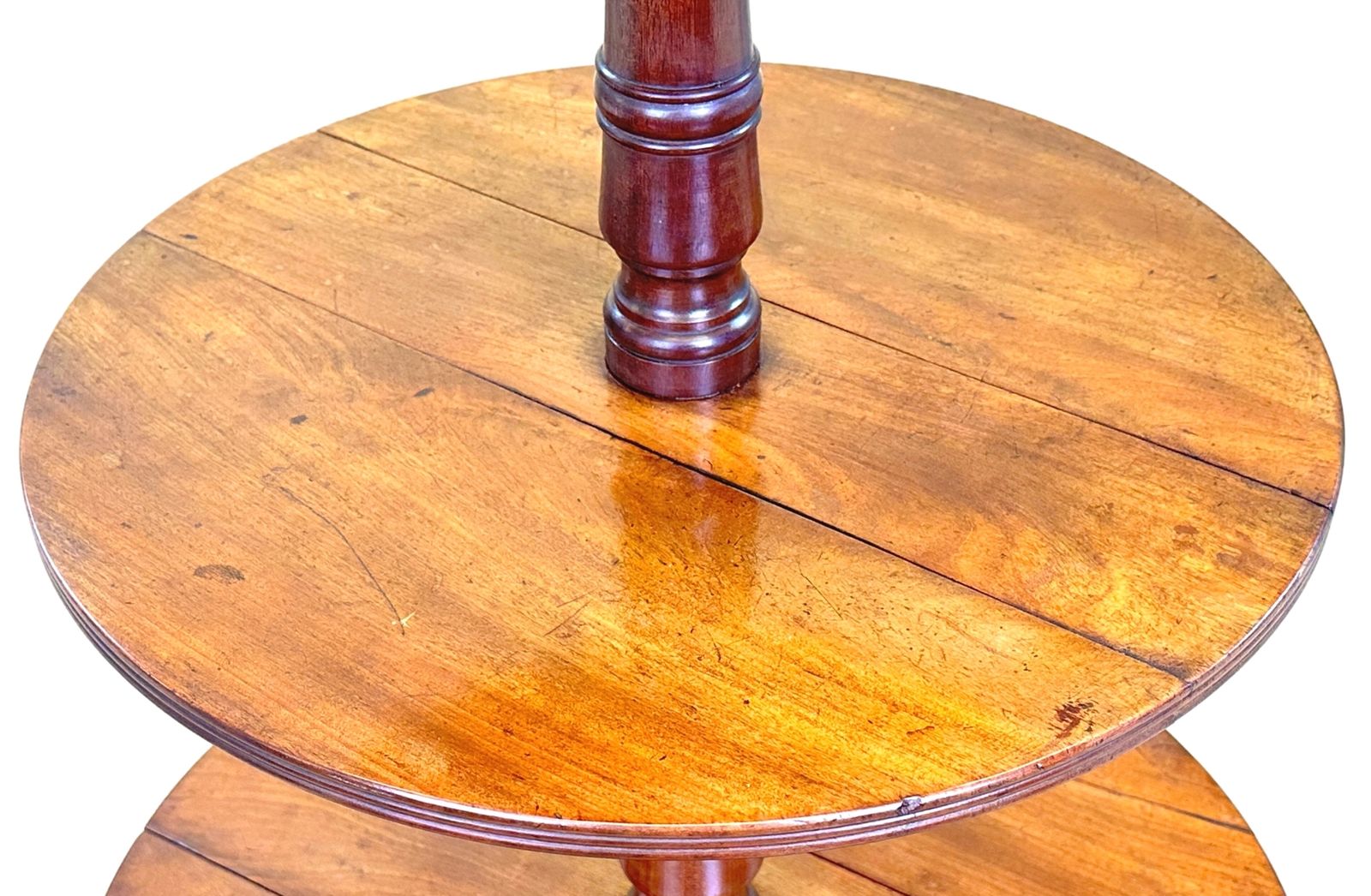 photo furniture Georgian Mahogany Folding Dumbwaiter (England, Circa 1800)