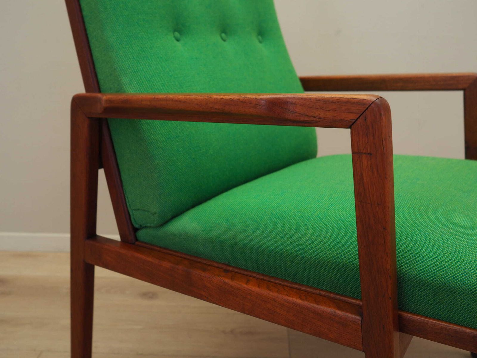 679.0 Teak Green Armchair, Danish Design, 1970s, Production: Denmark photo