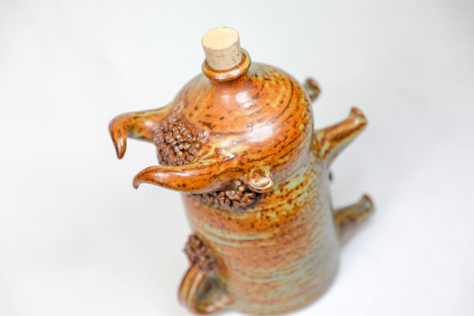 photo furniture Vintage Mid Century Ceramic Bull Bottle By Burgthann   Elly & Wilhelm Kuch