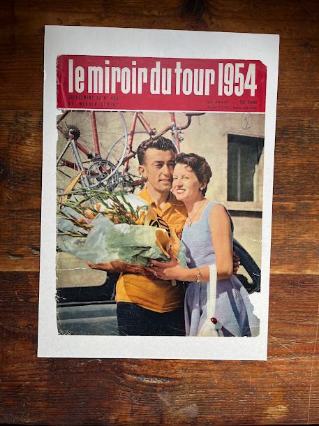 Tour De France 1954 Print   Louison Bobet